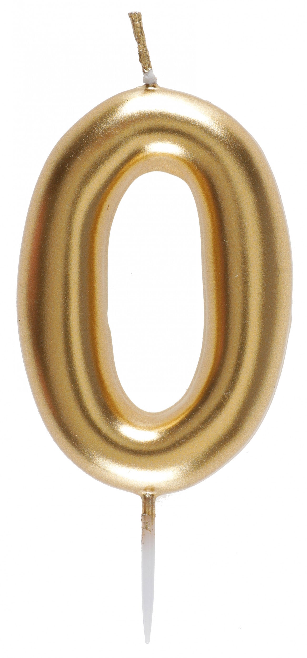 Bougie chiffre or - 20 pièces