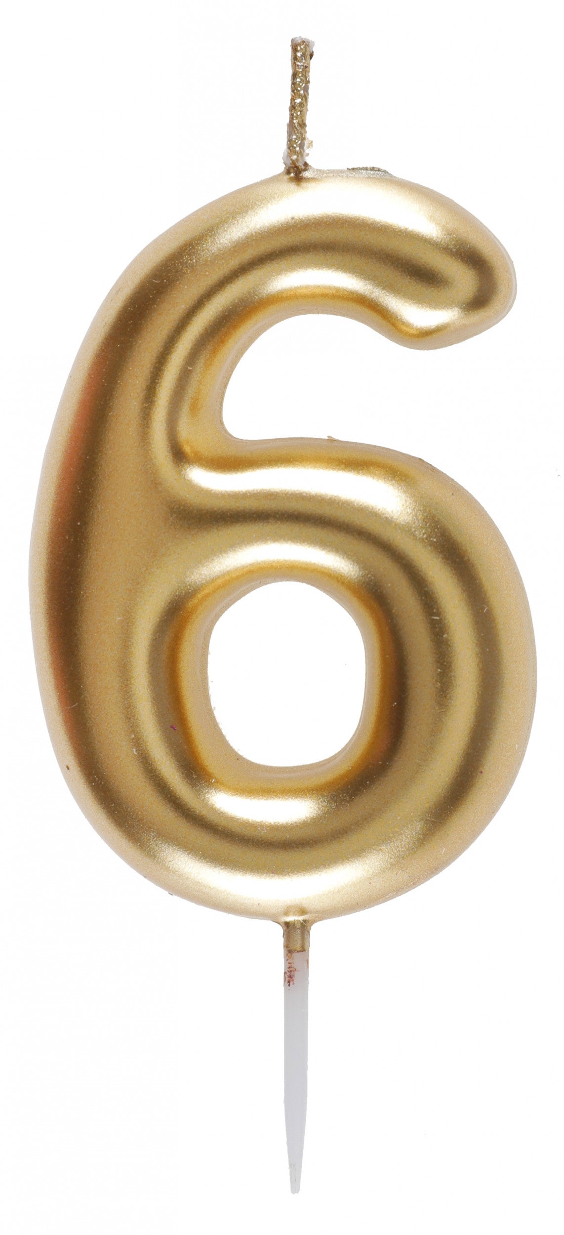 Bougie chiffre or - 20 pièces