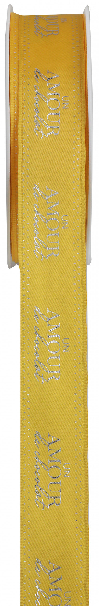 Ruban un amour de chocolat - Bobine 25 mètres