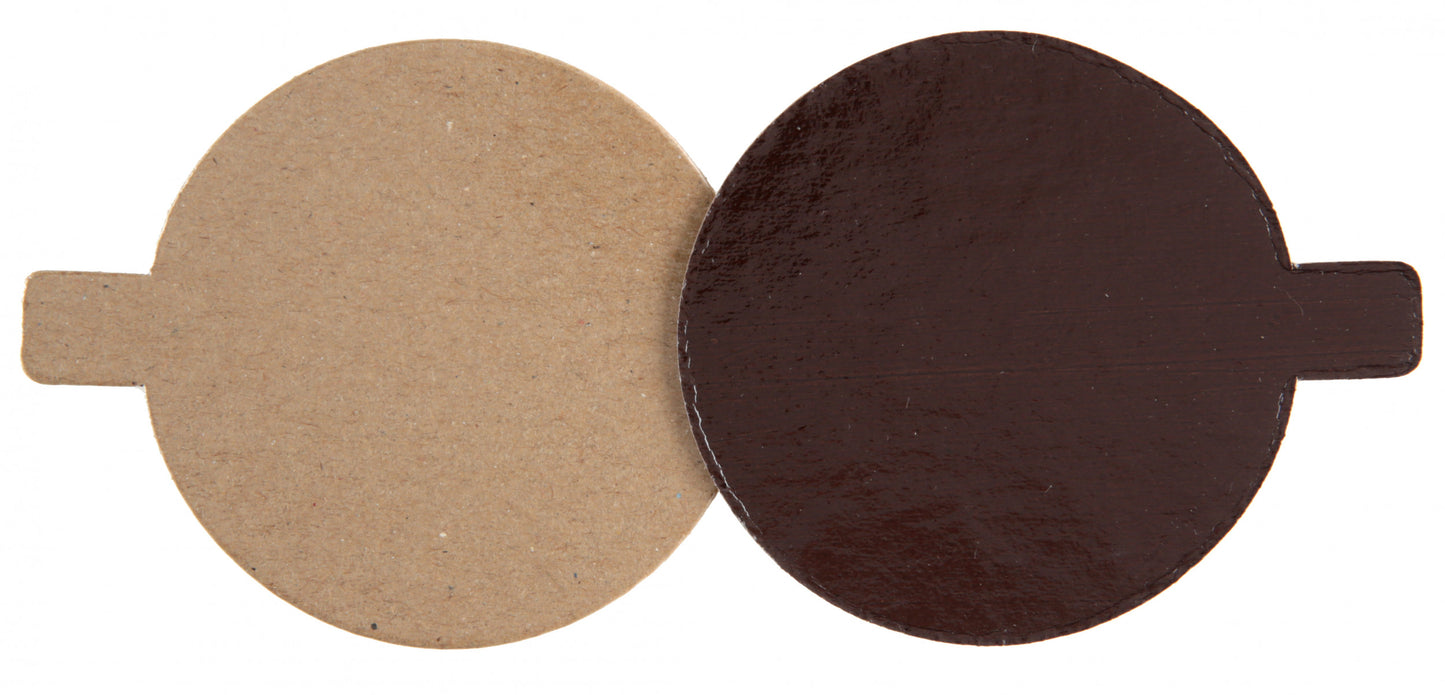 Languette Carton Rond - Paquet 200 pcs