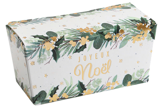 Ballotin Noël houx - Paquet 25 pcs