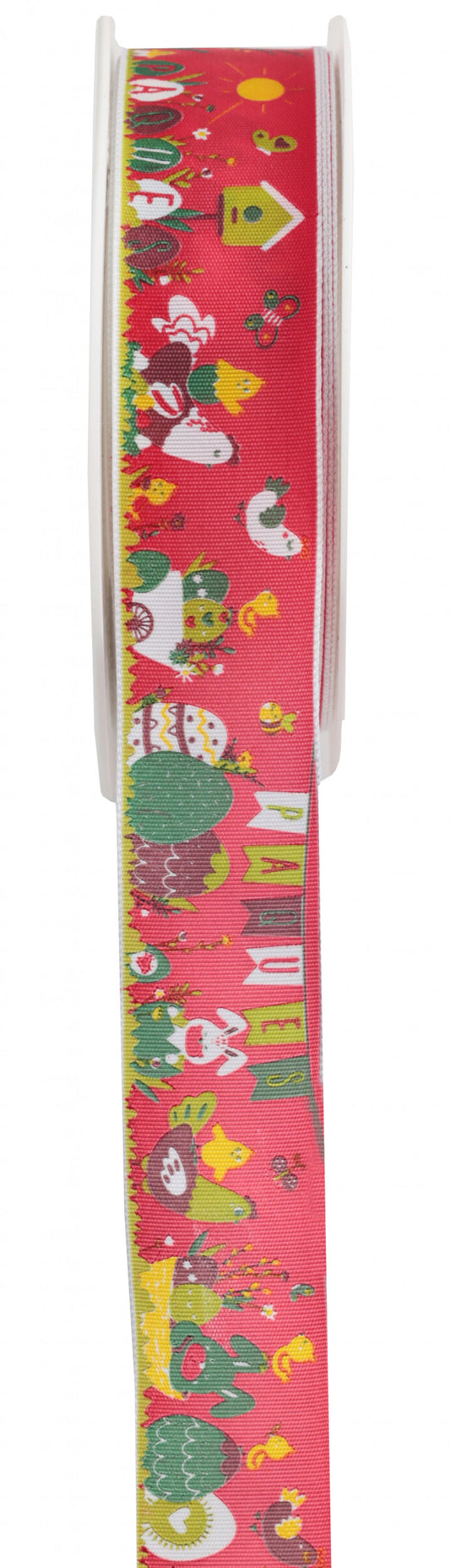 Ruban village de Pâques - Bobine 25 mètres