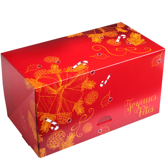 Boîte bûche Aladdin - Paquet 25 pcs
