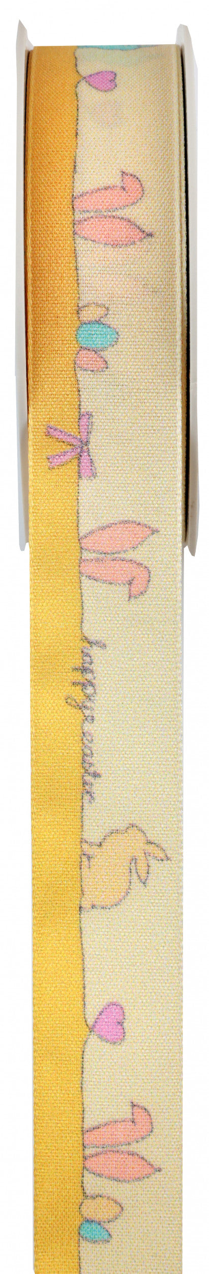 ruban Happy Easter - Bobine 15 mètres