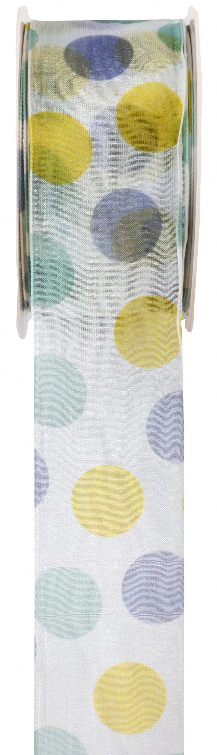 Rubans organza Dots - Bobine 20 mètres