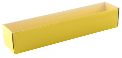 Boîte macarons avec couvercle transparent - Paquet 25 pcs