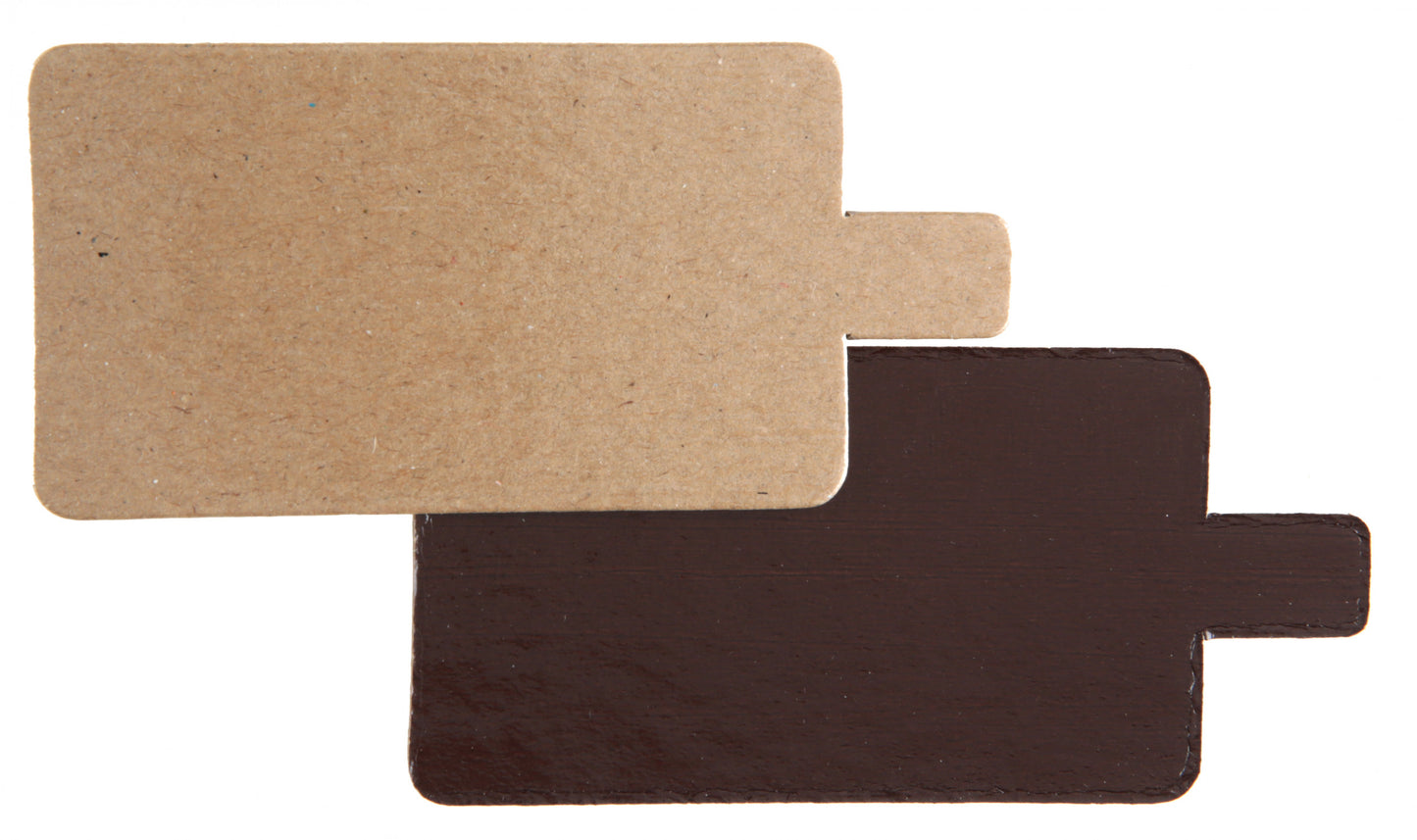 Languette Carton Rectangle - Paquet 200 pcs