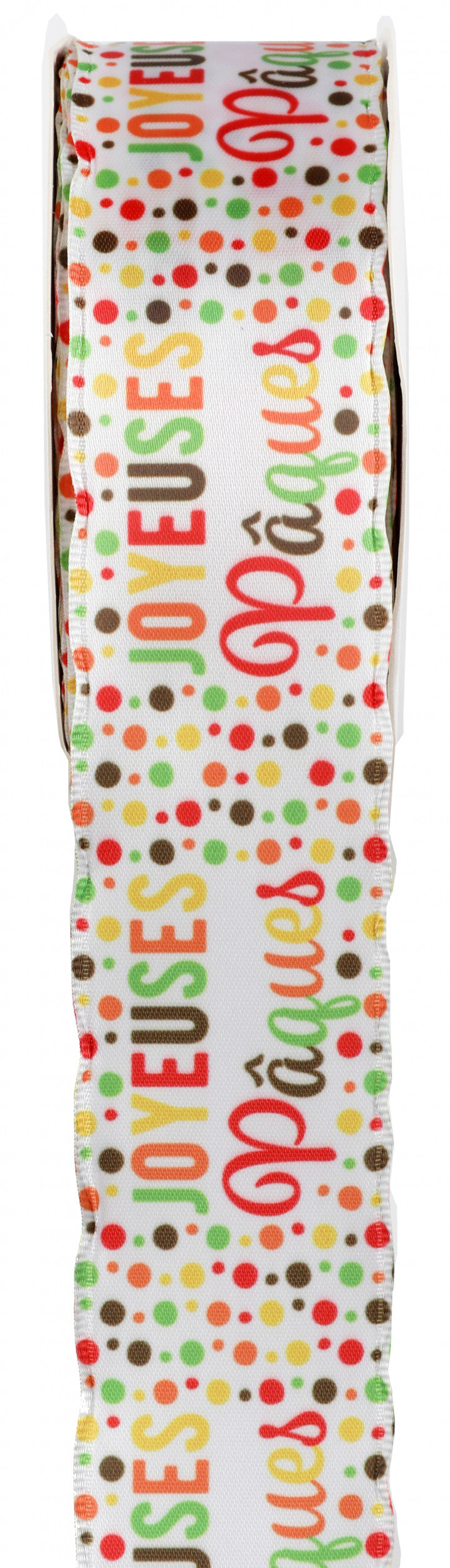 Ruban joyeuses Pâques - Bobine 25 mètres