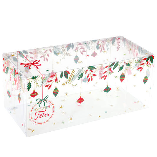 Etui bûche/cake Laponie - 25 pièces