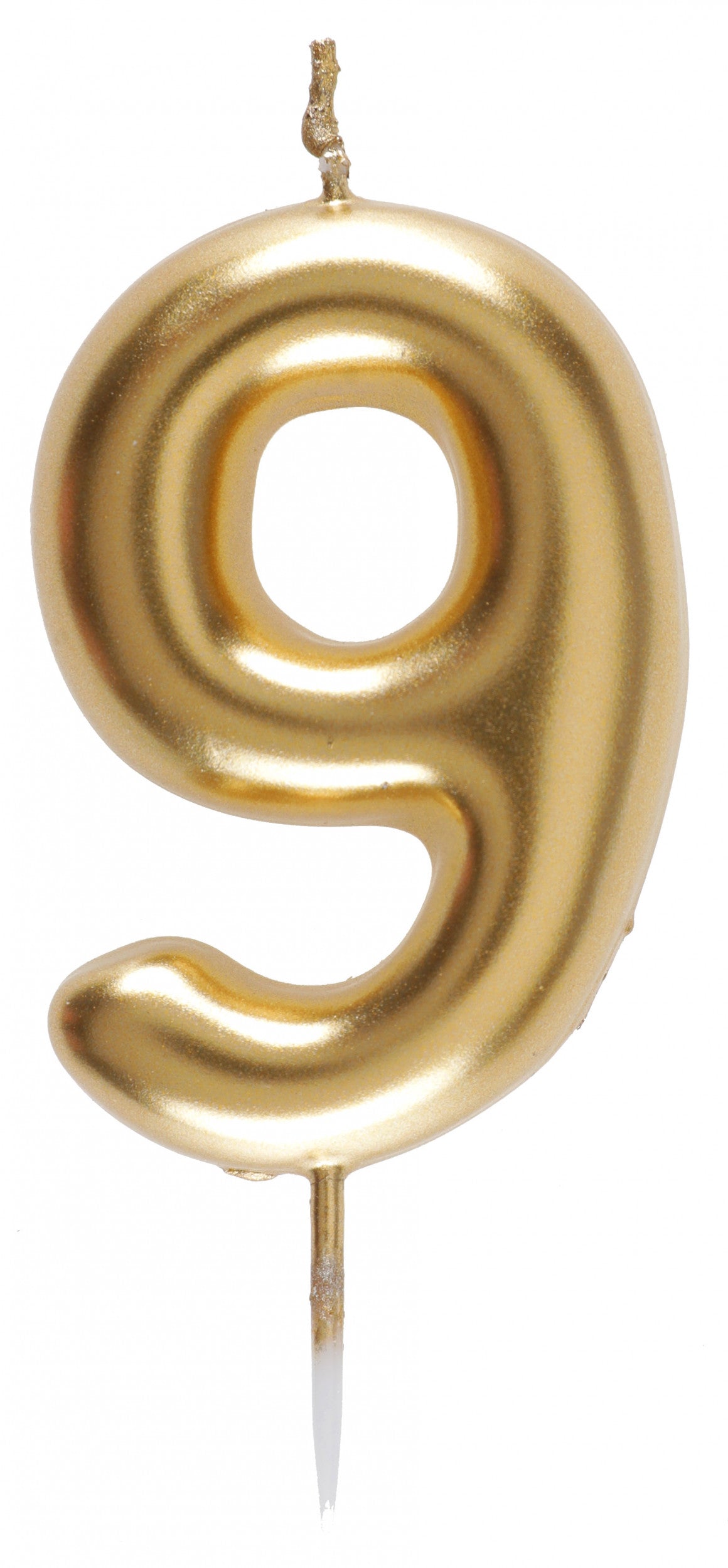 Bougie chiffre or - 20 pièces