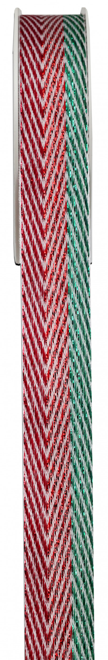 Ruban chevrons métallisés