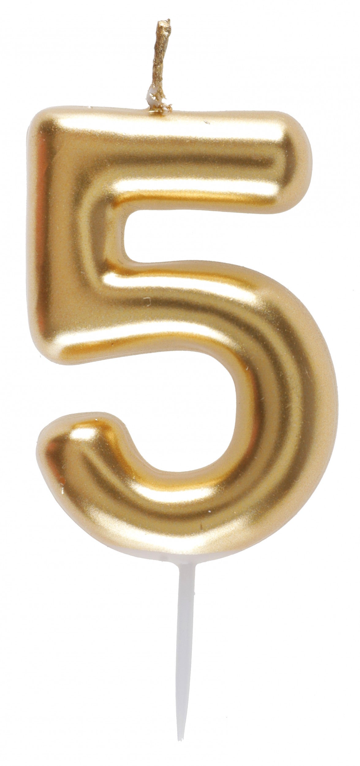 Bougie chiffre or - 20 pièces