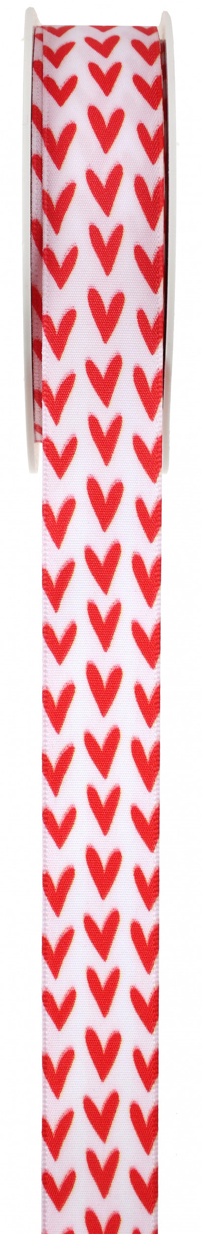 Ruban Hearts - Bobine 15 mètres