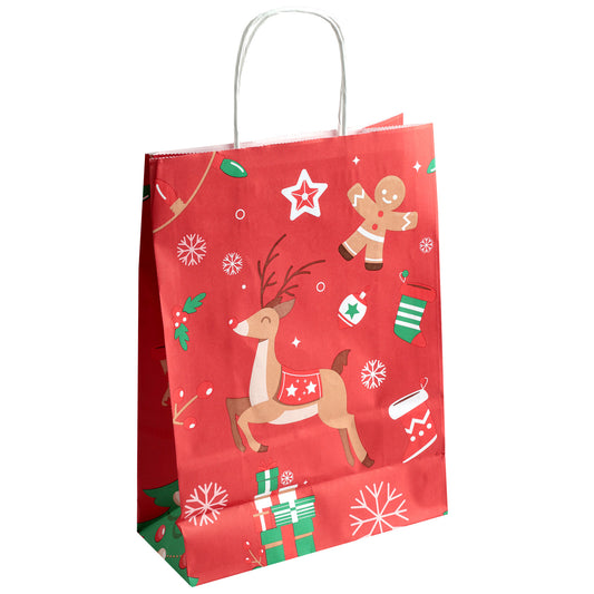 Sac cabas Christmas deer