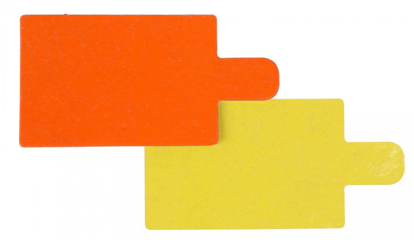 Languette Carton Rectangle - Paquet 200 pcs