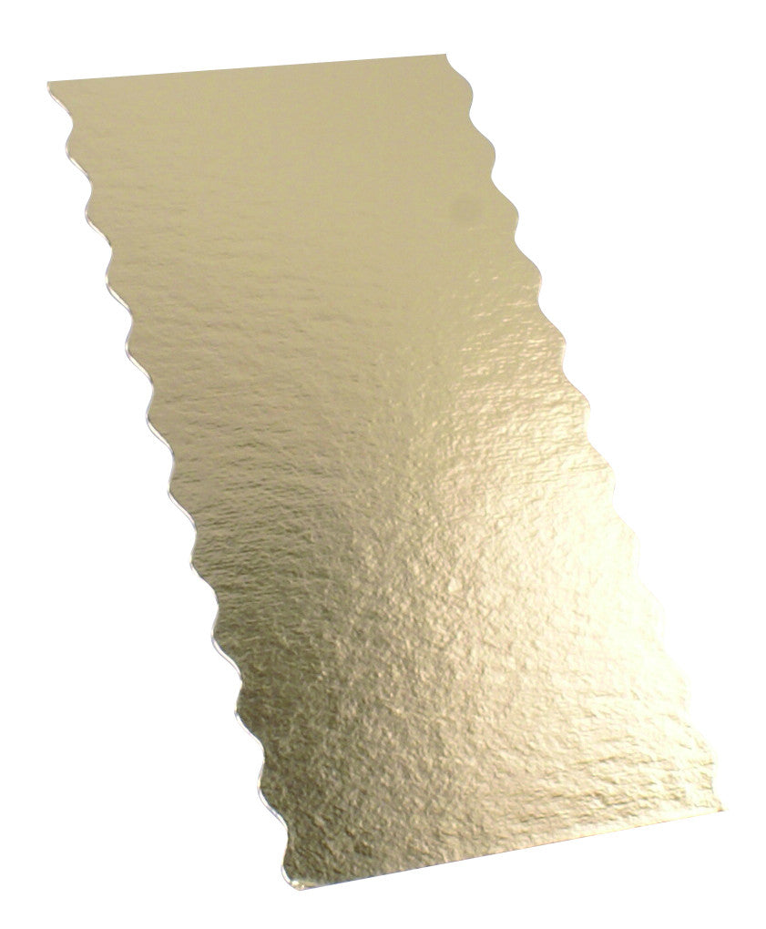 Semelles à Bûches or Bords festonnés - Paquet 50 pcs