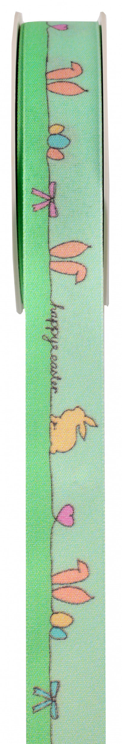 ruban Happy Easter - Bobine 15 mètres