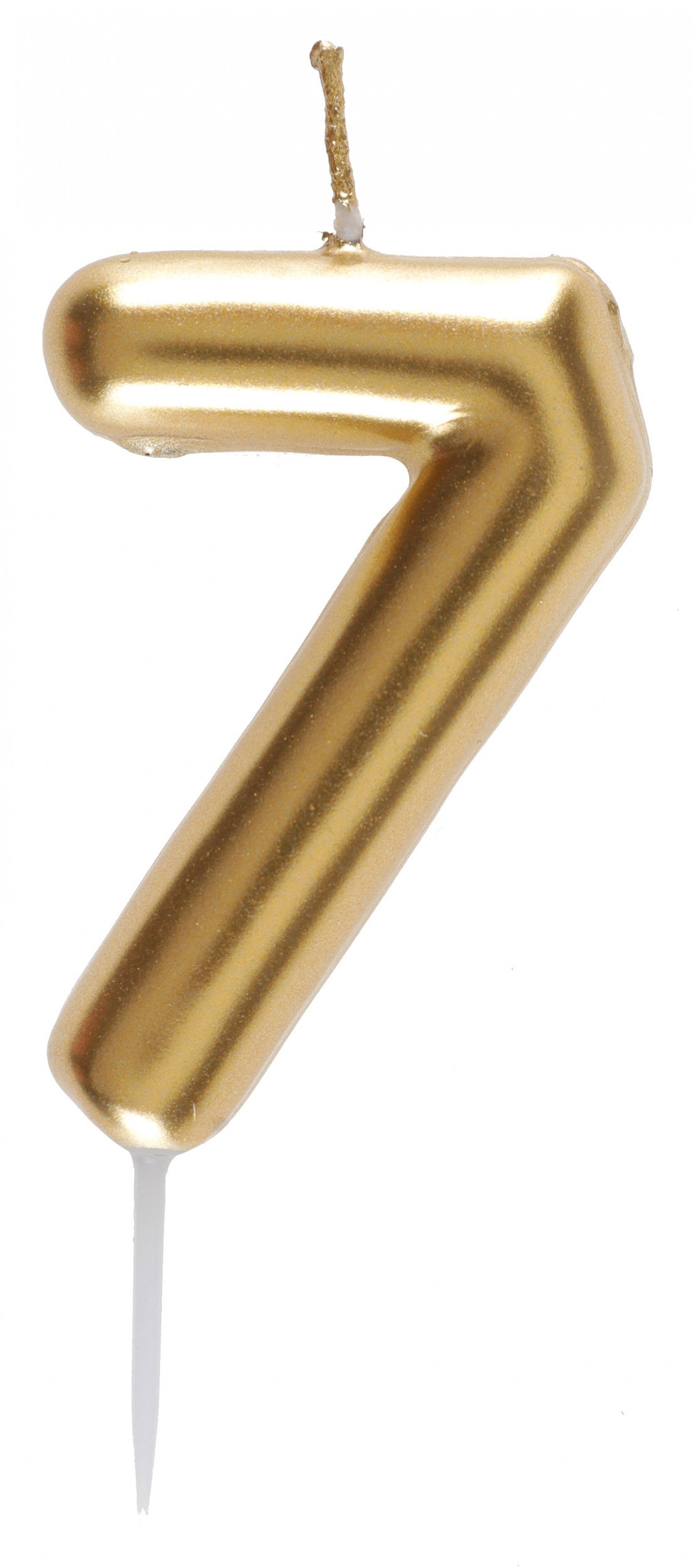 Bougie chiffre or - 20 pièces