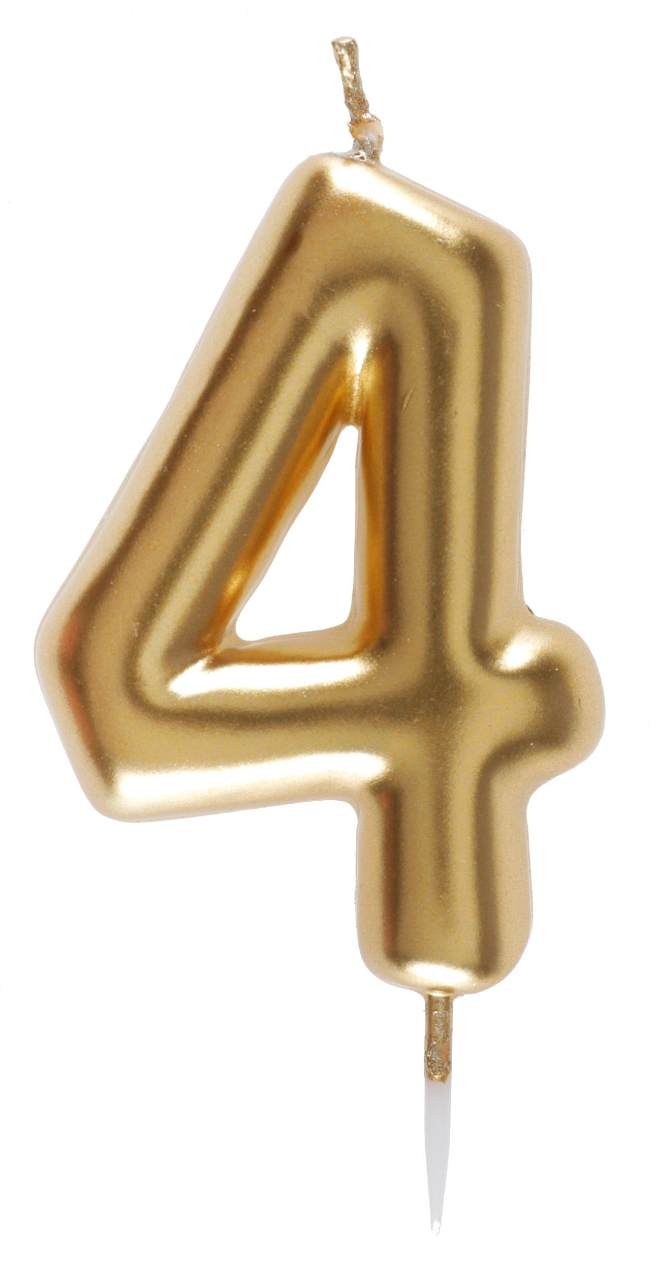 Bougie chiffre or - 20 pièces